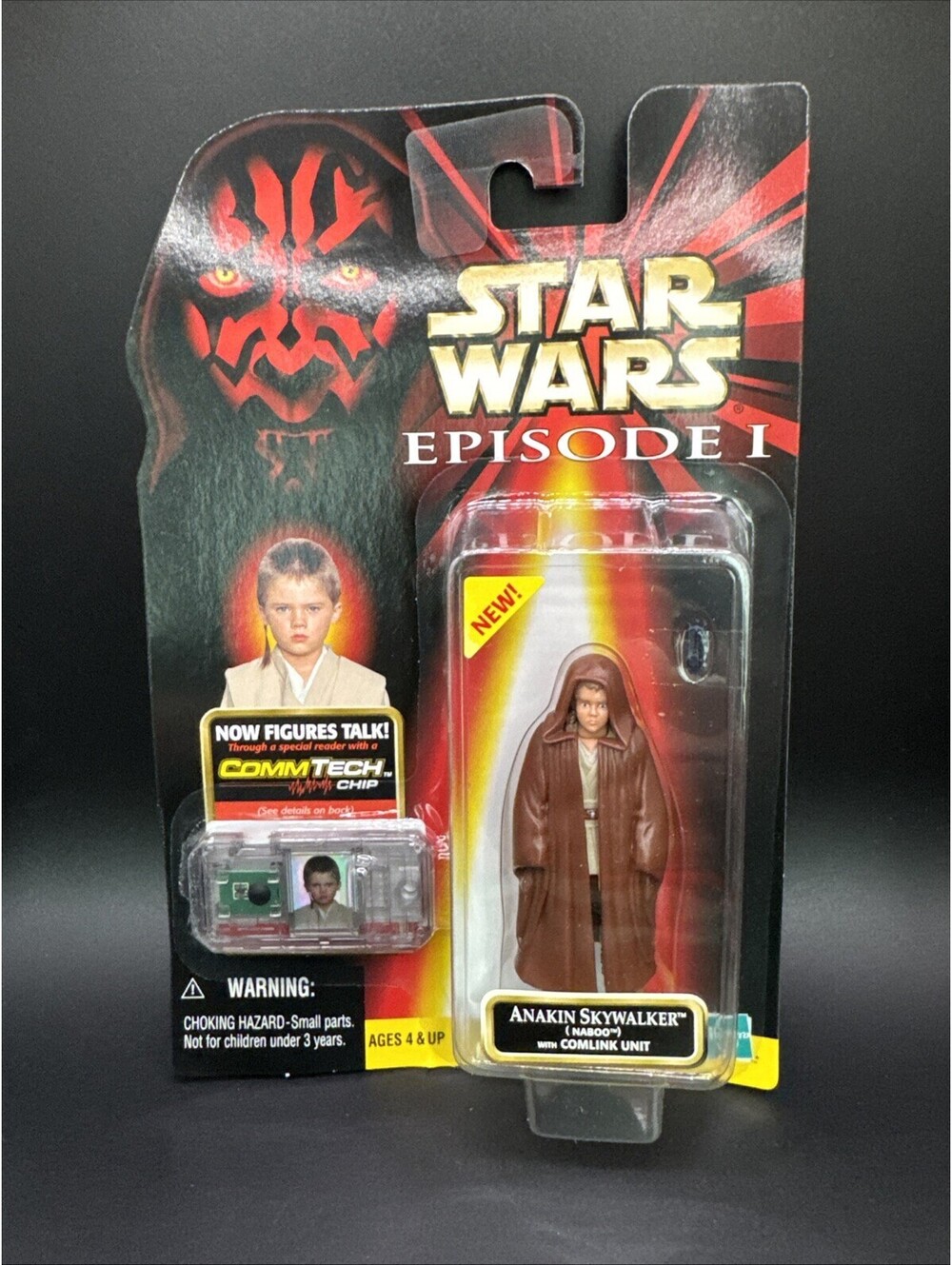Hasbro Anakin Skywalker Naboo With Comlink Unit Star Wars Episode 1 Action...